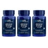 Life Extension Adrenal Energy Formula - Holy Basil, Cordyceps, Bacopa and Ashwagandha Mix Extract Helps Maintain Energy and Focus - (3-Pack)
