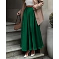 thumbnail image 3 of BTFBM Satin Skirts for Women Summer Elegant Flowy A-Line Cocktail Formal Silk Spring Maxi Skirt Night Out Outfits, 3 of 9