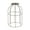 Polished Nickel Finish, variant on B&P Lamp® Clamp On Bulb Cage, Antique Bronze Finish