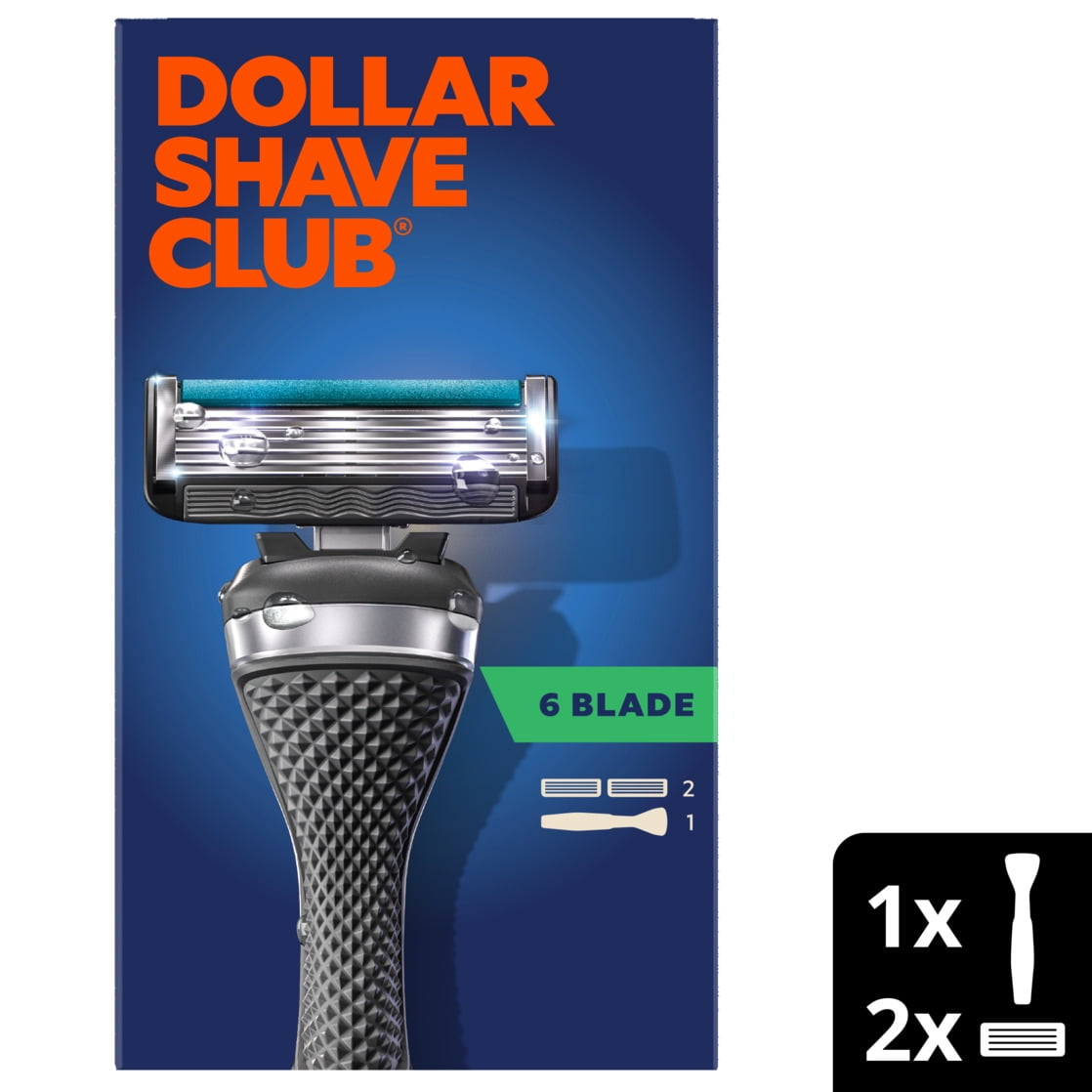 割引価格 Club Shave Dollar Men's 2 with Set Starter Razor 6-Blade 食器