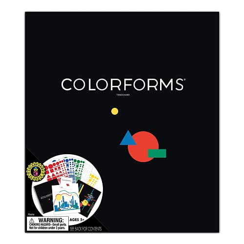 Le Classique Original Colorforms - Amusant Rétro Vinyle Recollable Conception Jouet Enfants Ont Aimé pendant 60 Ans, pour les Âges 5