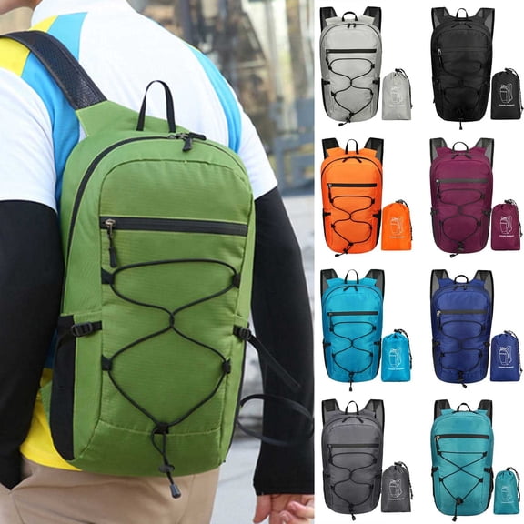 Hiking Backpack Foldable Colorful Folding Sports Backpack Lightweight Backpack Outdoor Sports Backpack Skin Bag Travel Bag