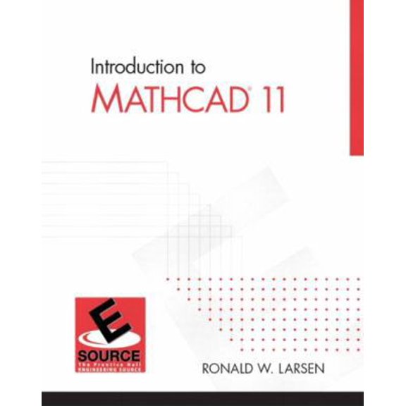 Pre-Owned Intro to MathCAD 11 (Paperback) 0130081779 9780130081773