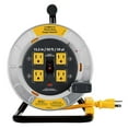thumbnail image 4 of Link2Home 50 ft. 12/3AWG 13AMP Heavy-Duty Professional Grade Metal Extension Cord Reel with 4-Grounded Outlets Overload, 4 of 5