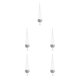 thumbnail image 1 of Inteprter Maceta colgante de ganchillo de yute Luz transmisible Degradable Perchas para plantas de ahorro de agua Cesta de ganchillo de yute 160g Type2 NO2, 1 of 6