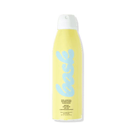 Bask Suncare SPF 30 Sunscreen Spray - Non-Aerosol, Broad Spectrum UVA/UVB Protection, Dermatologist Recommended, Moisturizing, Lightweight & Fast-Absorbing, 5.5 oz
