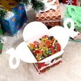 thumbnail image 4 of Cabilock - 24 cajas de regalo navideñas para fiestas navideñas, cajas de papel para dulces ligeras, cajas de cartón para galletas para fiestas navideñas (6 patrones, 4 para cada uno), 4 of 7
