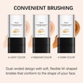 thumbnail image 7 of QunYou Foundations Stick with Brush 3-in-1 Moisturising Concealer Foundations Make-Up SPF50+ Light Texture for All Types, 7 of 7