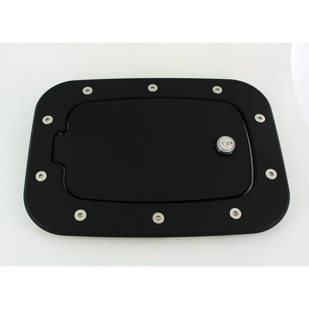 ALL SALES 6058KL 11-14 FORD F250/F350 SUPERDUTY FLAT RING/BLACK LOCKING FUEL DOOR