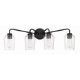 thumbnail image 2 of 56104-FB Craftmade Lighting Shayna - 4 Light Bath Vanity In Transitional Style-10.75 Inches Tall and 30.88 Inche Wide-Flat Black Finish, 2 of 12