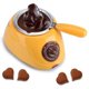 thumbnail image 2 of Fondue de chocolate eléctrica, mini olla portátil para derretir con control de temperatura ajustable, dispositivo de cocina ideal para mejorar la capacidad práctica de los niños, el diseño de olla, 2 of 4