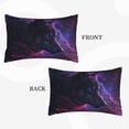 thumbnail image 2 of Daiia Galactic Wolf Stare Bedding Waterproof Pillow Protector Zippered Queen – Bed Bug Proof Pillow Encasement-20"x30", 2 of 6