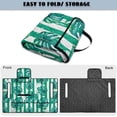 thumbnail image 6 of Pzuqiu Monstera Leaf Pattern Golf Cart Seat Covers with 4 Pockets, Foldable, Suitable for Outdoor, Fit for EZGO Yamaha Carts Club Car, 6 of 9