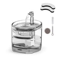 thumbnail image 1 of Fuente de agua para mascotas NPET WF050 para gatos y perros de 1,5 litros con kit de grifo, 1 of 9