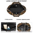 thumbnail image 2 of Sunflower Women's Large Weekend Travel Bag Moving Canvas Handbag Thick Double Layer Beach Weekend Travel Unisex Hospital Maternity Delivery with Toiletry Waterproof, 2 of 5