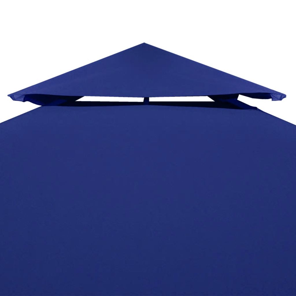 Kepooman 10' X 10' Outdoor Roof Top Water Resistant Awning, Dark Blue