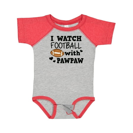 

Inktastic I Watch Football with My Pawpaw Gift Baby Boy Bodysuit