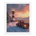 thumbnail image 5 of Paint By Numbers Kit for Adults Beginner - DIY Winter Lighthouse Vintage Truck Sunset Canvas Painting Kits for Adults, Frameless Paint By Number for Adults for Home Wall Decor 16x20 Inch, 5 of 7