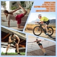 thumbnail image 6 of 3 Pairs Open Toe Medical Sport Compression Socks - 15-20mmhg Graduated Knee-High Support for Men & Women, Ideal for Soccer, Running, and Nurses, 6 of 7
