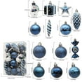 thumbnail image 3 of Antqov Christmas Ball Ornaments Set 29PCS Shatterproof Glitter Christmas Ornaments Hanging Balls Christmas Decoration for Winter Home Party Decor, 3 of 6