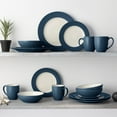 thumbnail image 3 of Noritake Colorwave Blue 16-Piece Rim Dinnerware Set, Service for 4, 3 of 7