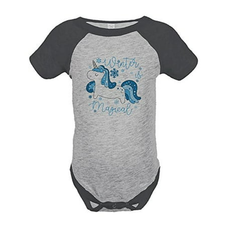 

7 ate 9 Apparel Girl s Winter Unicorn Grey Onepiece