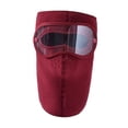 thumbnail image 4 of DYNWAVECA Casque Réutilisable pour Hommes et Femmes pour Course Randonnée Camping Rouge, 4 of 10
