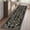 Black-2' x 8' (Rectangular), variant on 5x7 Area Rugs Washable Low Pile Non Slip Mid Century Modern Large |hine Throw Carpet For Living Room Bedroom Office Dining Boho Abstract Retro Geometric Neutral Beige