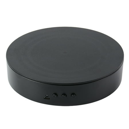 

Shebeky 1 Set Display Stand 360 Degree Rotatable Show ABS Convenient Motorized Rotating Display Spinner Turntable for Shopping Mall