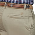 thumbnail image 4 of Wrangler Mens Riata Khaki Flat Front Pant, 4 of 4