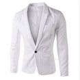 thumbnail image 2 of Ropa de hombre Traje pequeño de corte entallado para hombre Traje pequeño informal para hombre Chaqueta de moda para hombre, 2 of 4
