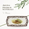 thumbnail image 4 of Pimpernel Spode Woodland Collection Sandwich Tray, 13 Inch Serving Platter for Crudité, Appetizers, Desserts and Sandwiches, Made of Fine Porcelain, 4 of 7