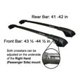 thumbnail image 6 of BrightLines Aero Roof Rack Crossbars Kayak Rack Combo Compatible with Jeep Cherokee 2014-2023, 6 of 9