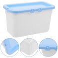 thumbnail image 1 of YSNOOWE Dishwasher Pod Container Storage Box Blue Laundry Pod Dispenser 1Pcs, 1 of 8