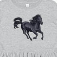 thumbnail image 4 of Inktastic Beautiful Galloping Black Horse Girls Toddler Dress, 4 of 5