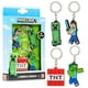 thumbnail image 1 of Set de llaveros y pulseras de silicona Minecraft Kids, 1 of 7