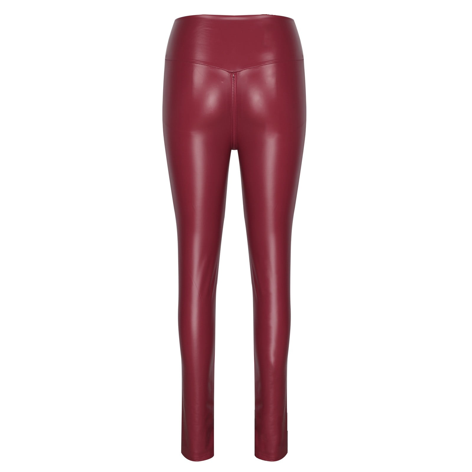 YYDGH High Waist Faux Leather Leggings for Women PU Butt Lift Sexy Stretchy Sporty Leather Pants Causal