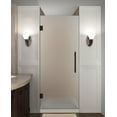 thumbnail image 1 of Aston Sdr995f-23-10 Cascadia 23" Wide X 72" High Frameless Hinged Shower Door - Bronze, 1 of 7
