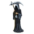 thumbnail image 1 of Statue Reaper Grim de resina de 17 cm con guadaña para decoración de Halloween, 1 of 2