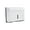 White, variant on Modern Bathroom Wall Mounted Tissue Box Holder Large Capacity Storage Moisture Resistant Box for Multiple Rolls Use