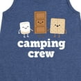 thumbnail image 3 of Instant Message - Camping Crew Smores - Toddler & Youth Girls A-line Dress, 3 of 6