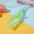 thumbnail image 3 of Green Shark Squishy Toy with Glitter, 4.5 Inch Green Stretchy Squeeze Toy for Relaxation, 3 of 4