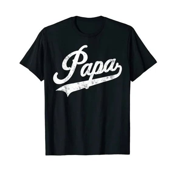 ANUNSHIRT Usa Papa Retro Style Father'S Day Gift For Funny Papa Grandpa T-Shirt Unisex S-5XL Hot Trending Shirt, Vintage Birthday Gift