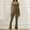 Green, variant on Idoravan Yoga Pants for Women Spring And Fall Tight Waistband Sleeveless Neck Long Jumpsuit