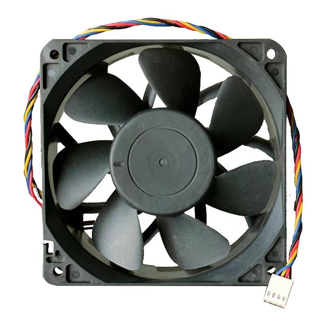 Qfr1212ghe 12cm ventilador 12v 2.7a 2 líneas 4pin servidor de alta velocidad ventilador de refrigeración Feliz Sencillez