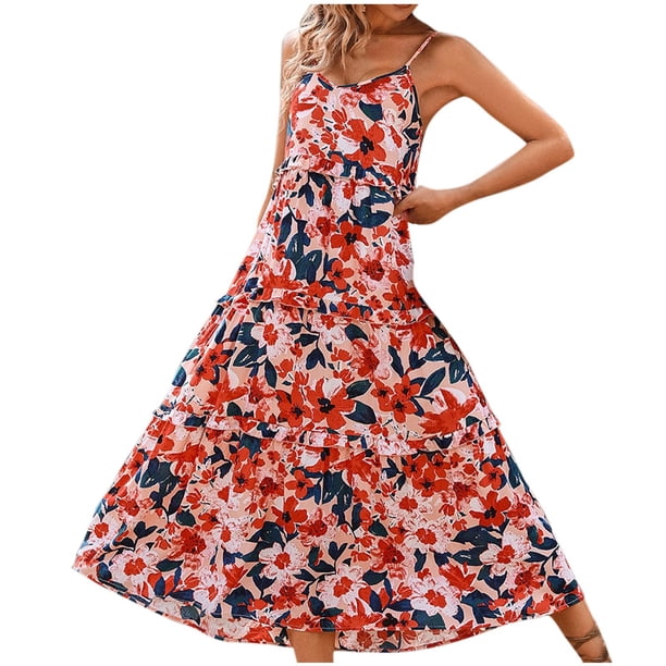 Vestido de Manga Corta para las Mujeres, Cuello de Tripulación Casual Empalme Vestido de Ocio de Color Sólido con Longitud Normal para el Uso Diario de Verano, Faldas Cortas para las Mujeres