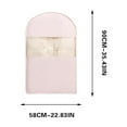 thumbnail image 3 of AYktou Garment Bags for Hanging Clothes,Clothes Storage Garment Bag with Transparent Window and Zipper,Damp-Proof Clothes Covers for Travel,Clothes,Coats,Jackets,Shirts,Suits,Dresses,24*35 inch, 3 of 6
