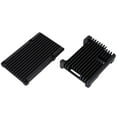 thumbnail image 2 of Carcasa de placa base de aleación de aluminio negra compatible con Raspberry Pi 3 Modelo B 2b/3b+, 2 of 9