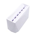 thumbnail image 1 of Estante de almacenamiento para pinzas de pestañas, accesorios de herramientas de 6 agujeros para recoger y organizar suministros, duradero, fácil de Blanco Sunnimix soporte para pinzas de pestañas, 1 of 8