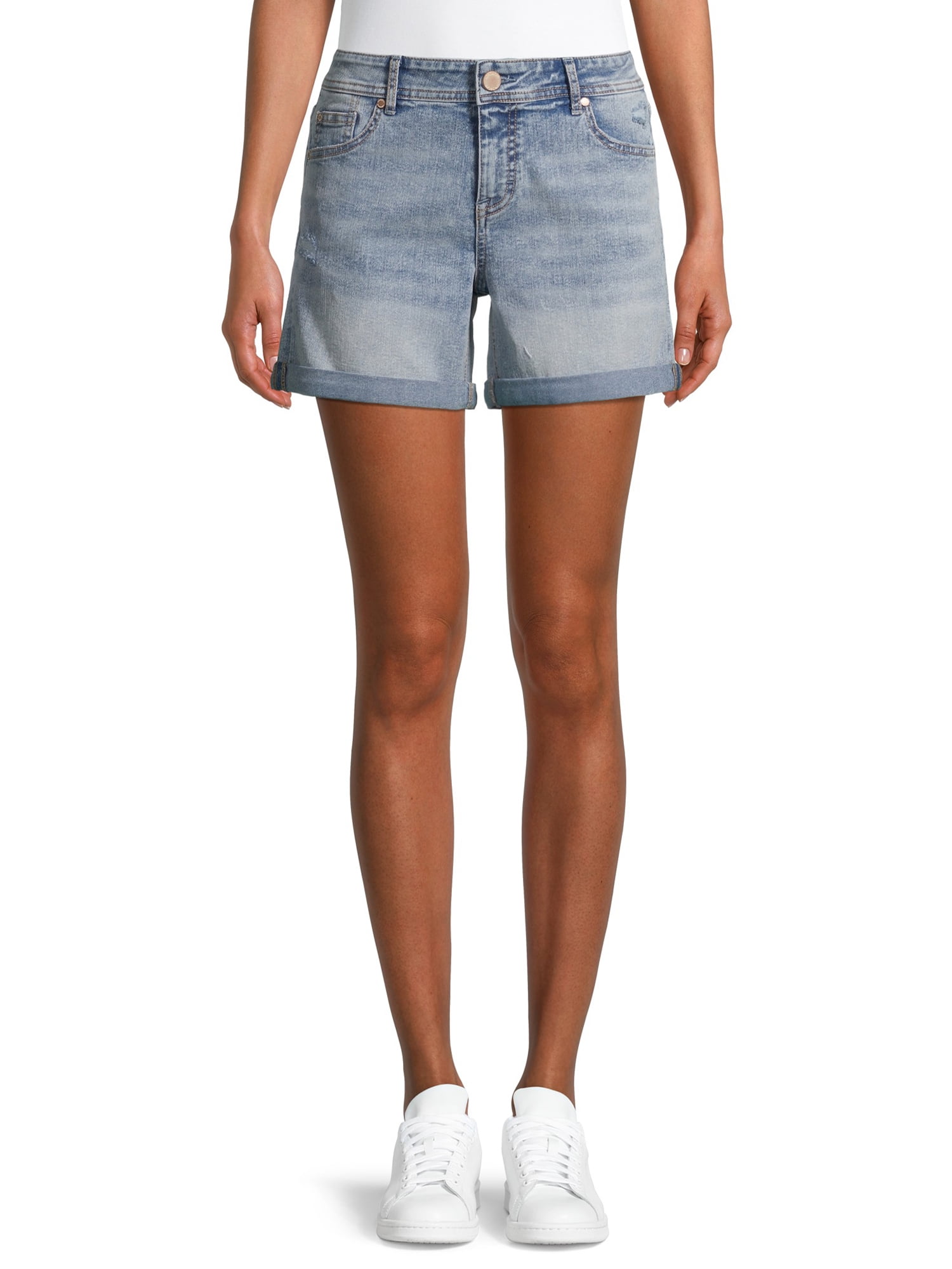 Jeans Short Damen Boyfriend